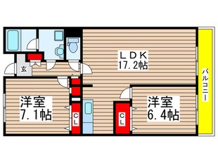 ラフィネ幕張本郷の物件間取画像